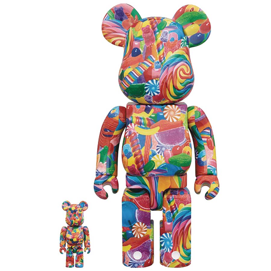 Dylans Candy Bar 100 Percent & 400 Percent Bearbrick - Midtown Comics