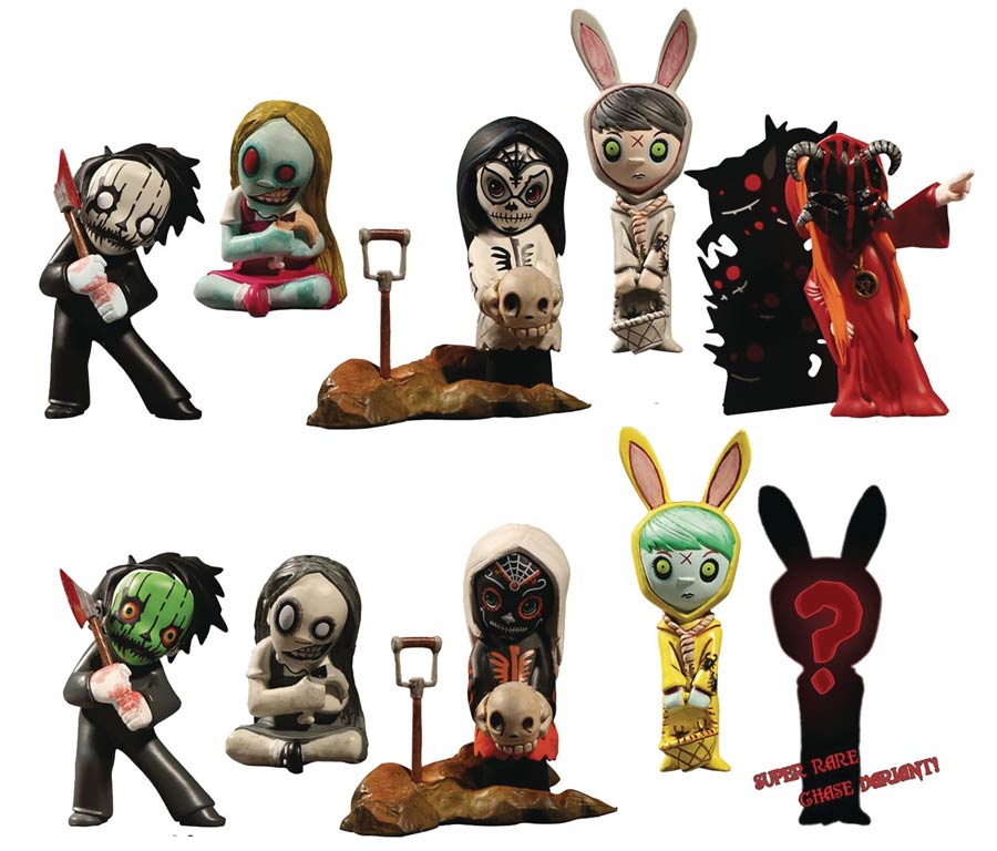Living Dead Dolls Resurrection Series 1 2-Inch Collector Figure Blind Mystery Box Display