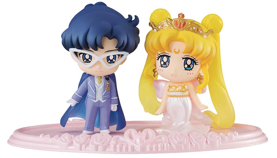 Sailor Moon Petit Chara Neo Queen Serenity & King Endymion 2-Pack Figure Set