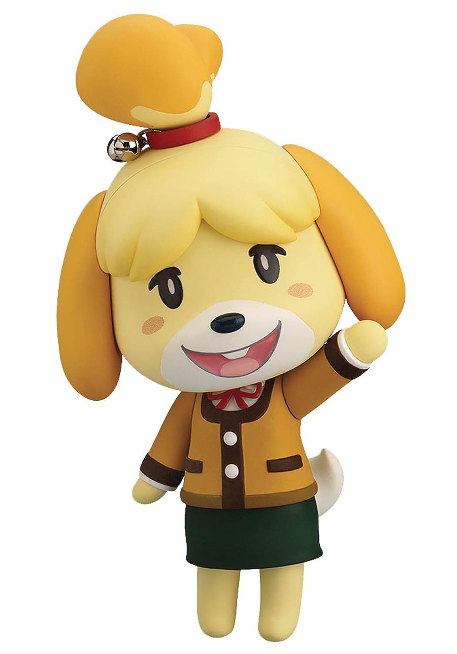 Animal Crossing New Leaf Shizue Isabelle Winter Outfit Nendoroid