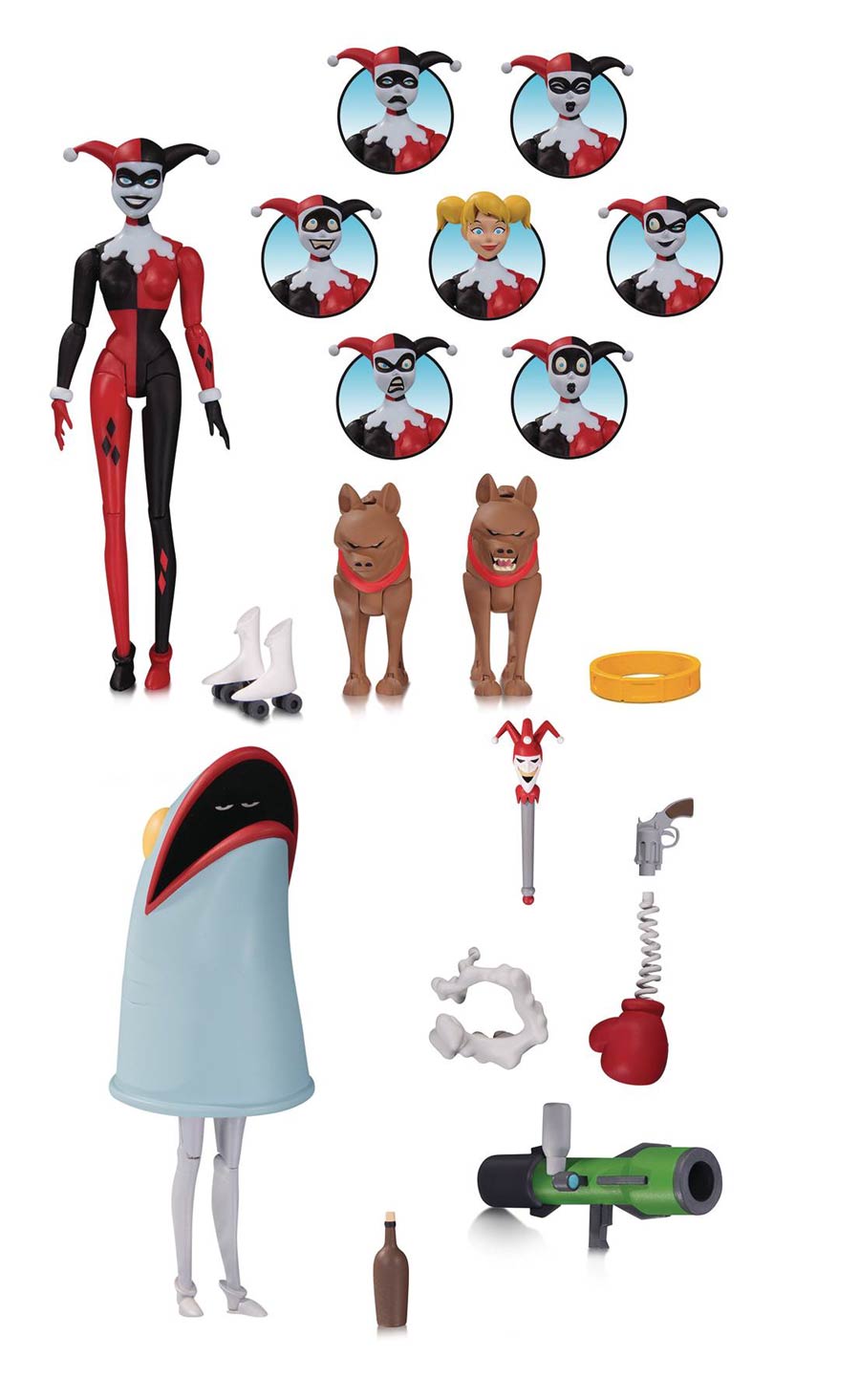 Batman The Animated Series Harley Quinn Expressions Pack