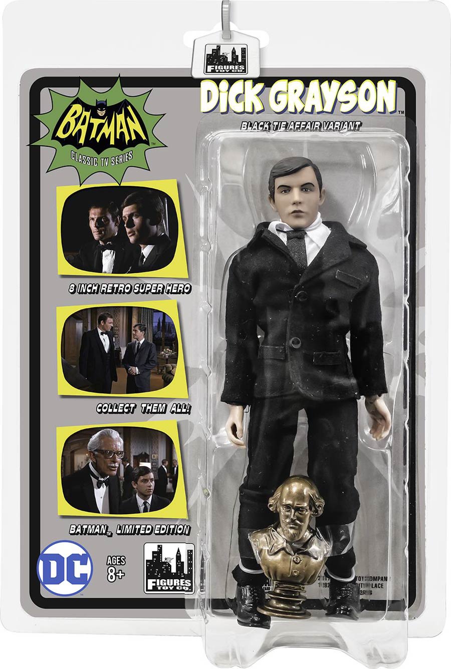 Batman 1966 TV Series Dick Grayson In Tuxedo Retro Action Figure 6-Pack Case