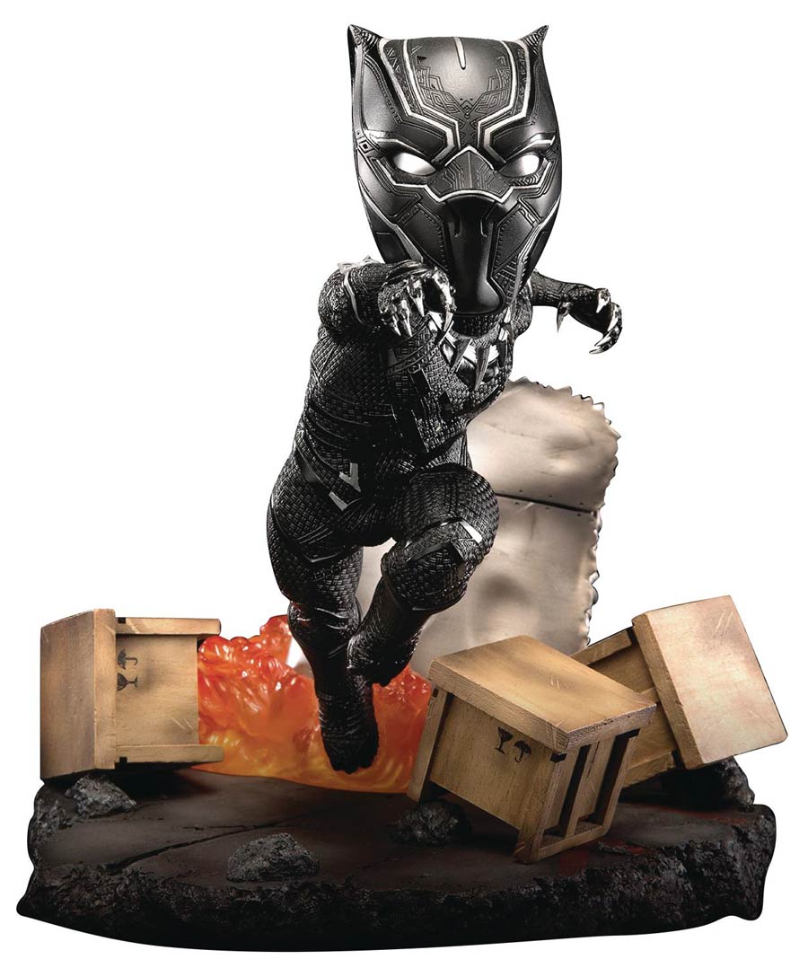 Captain America Civil War EA-028 Black Panther Previews Exclusive Action Figure