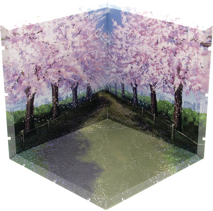 Dioramansion 150 Figure Diorama - Cherry Blossom Road