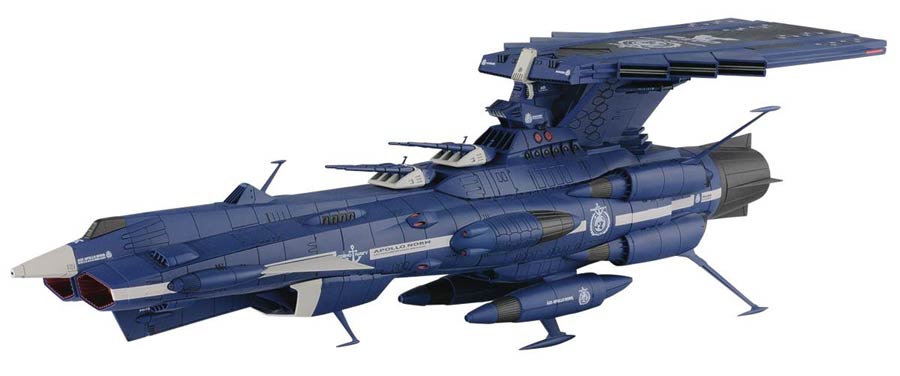 Star Blazers 2202 1/1000 Kit - U.N.C.F. AAA-3 Apollo Norm