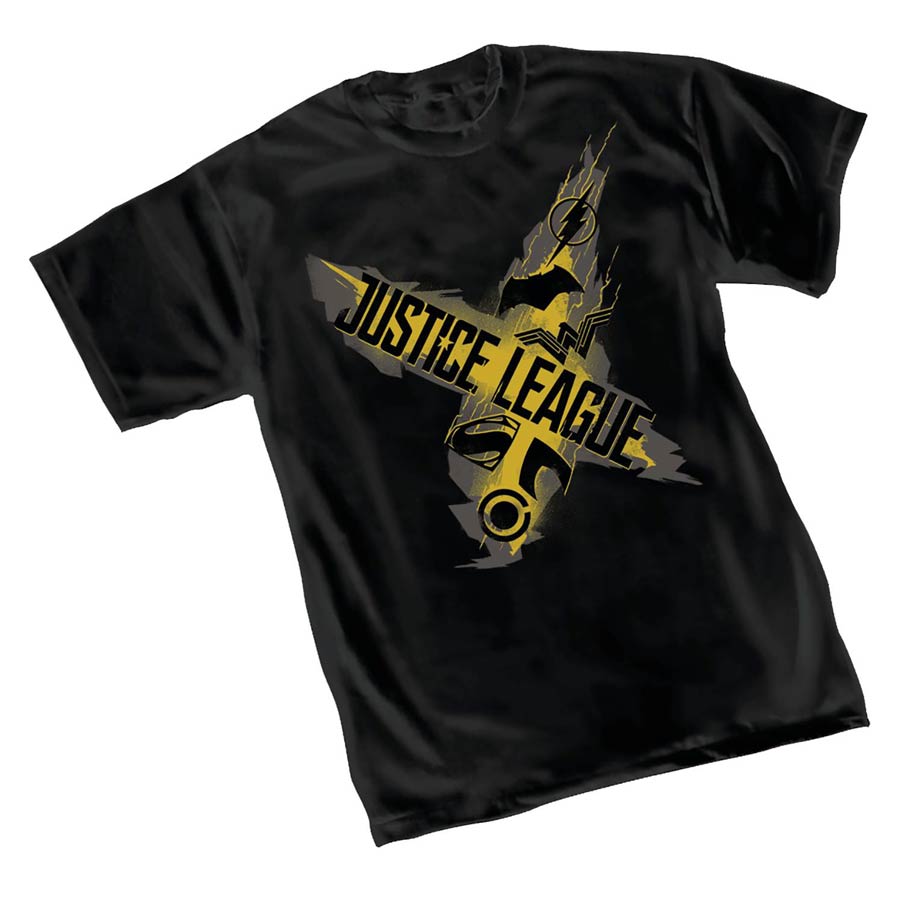 Justice League Symbols T-Shirt Large