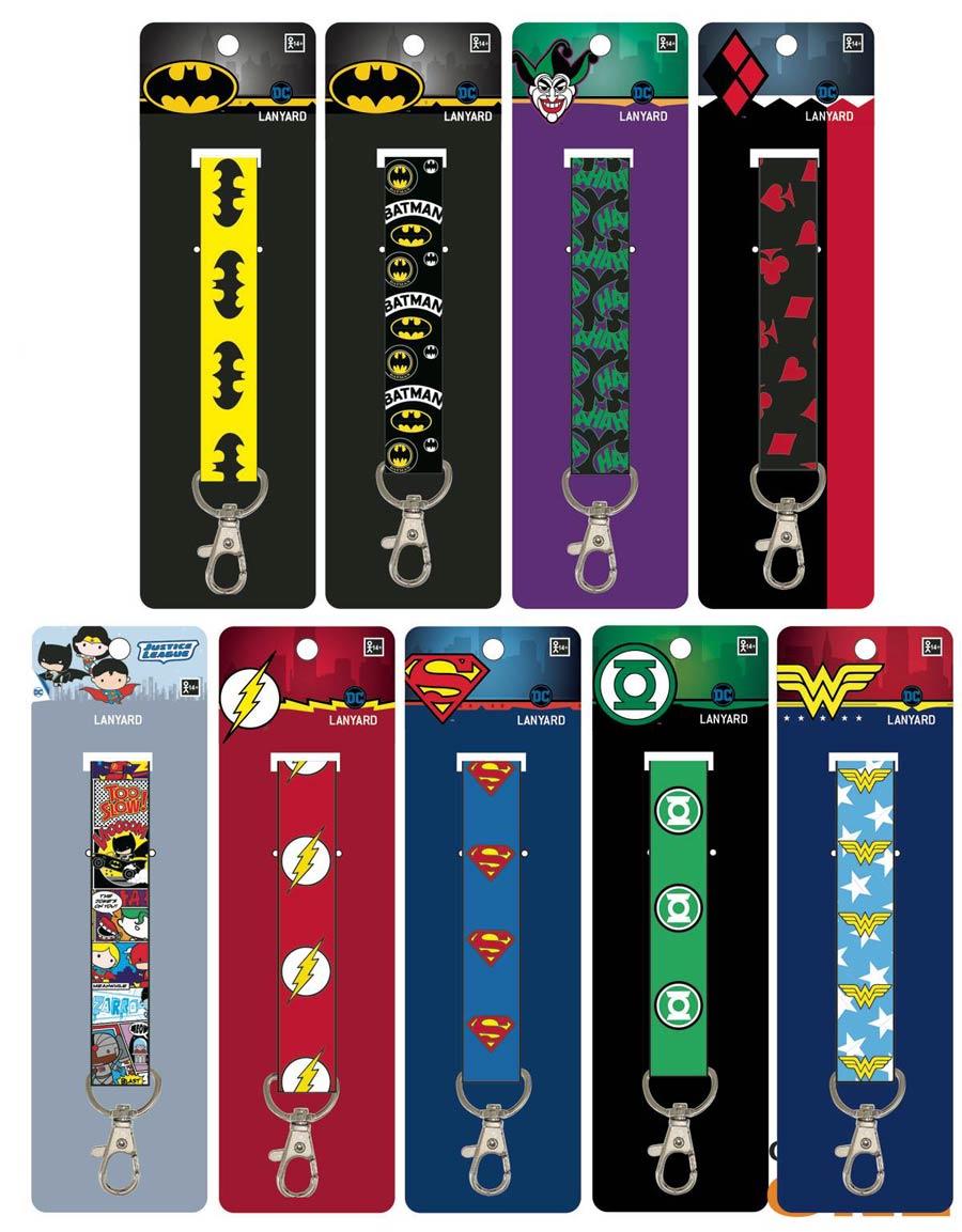 DC Heroes Lanyard 144-Piece Assortment Case