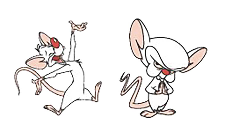 Pinky And The Brain 2-Piece Lapel Pin Set