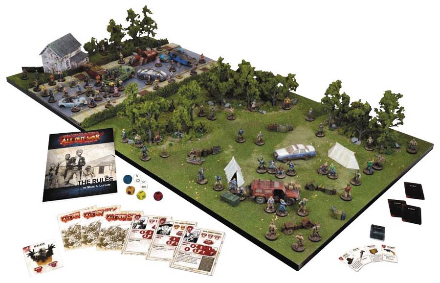 Walking Dead All Out War Miniatures Game Core Set