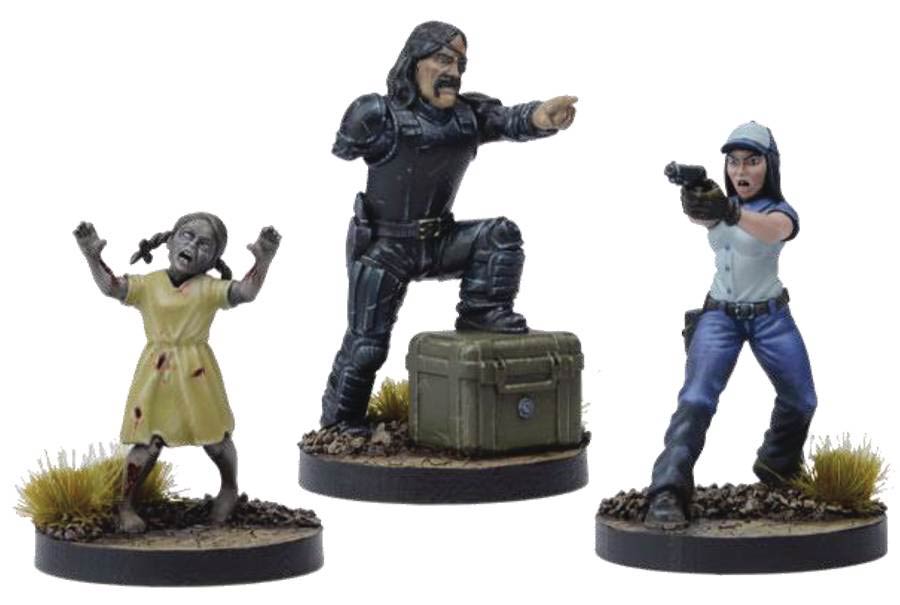 Walking Dead All Out War Miniatures Game Booster - Governor