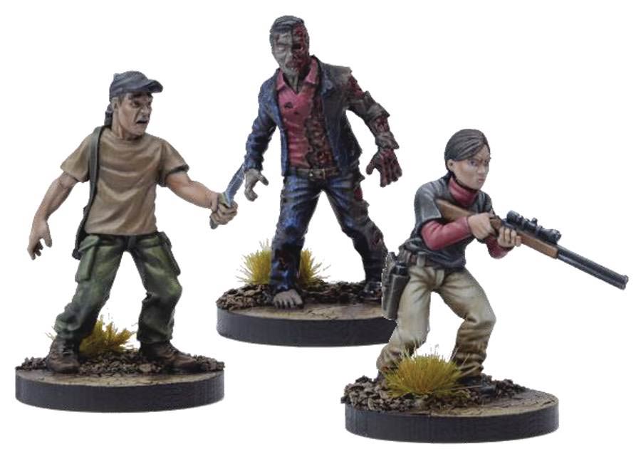 Walking Dead All Out War Miniatures Game Booster - Lilly