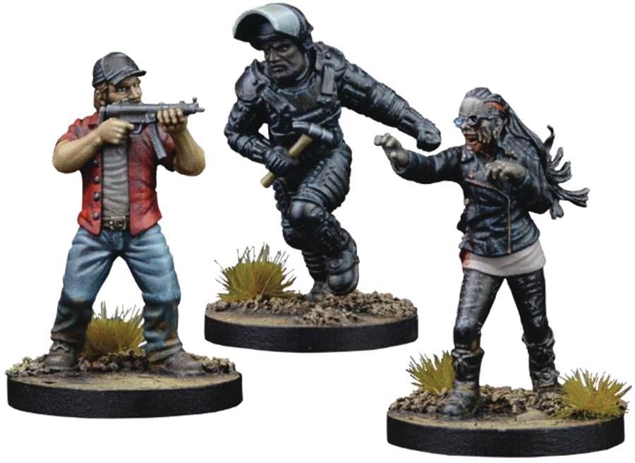 Walking Dead All Out War Miniatures Game Booster - Tyreese Prison Advisor