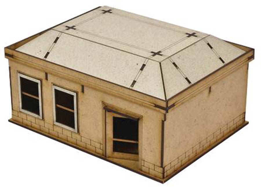 Walking Dead All Out War Miniatures Game Woodbury House Kit - 3
