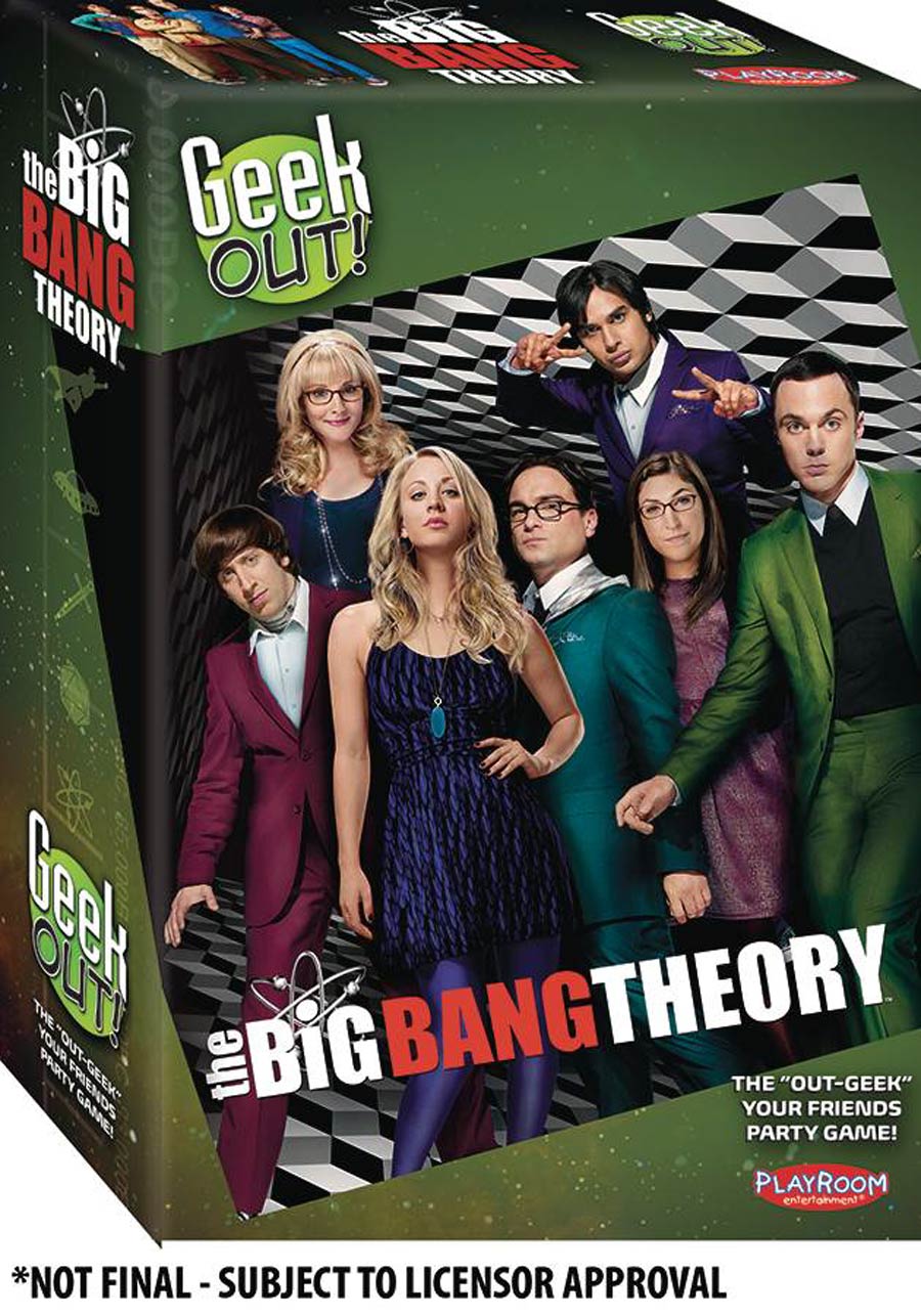 Geek Out Big Bang Theory Edition