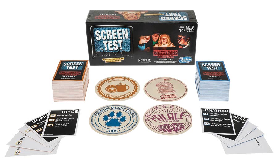 Stranger Things Screen Test Game Case