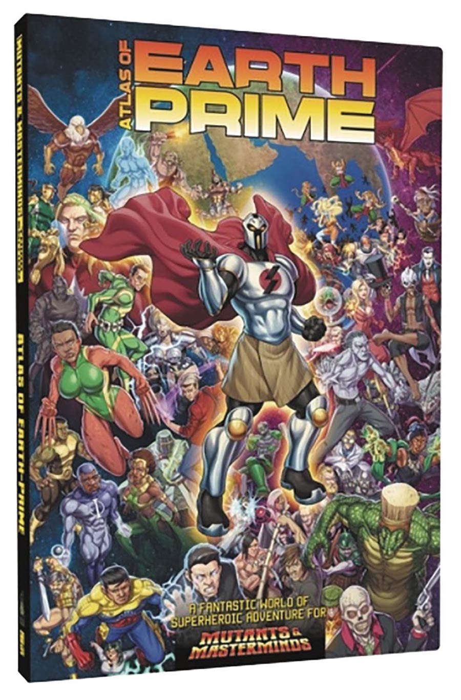 Mutants And Masterminds RPG Atlas Of Earth Prime Sourcebook TP