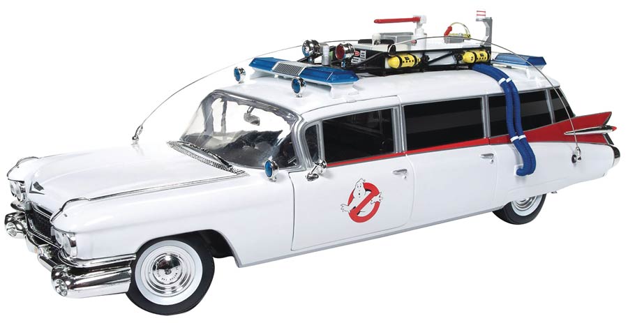 Ghostbusters Ecto-1 1/18 Scale Die-Cast Vehicle
