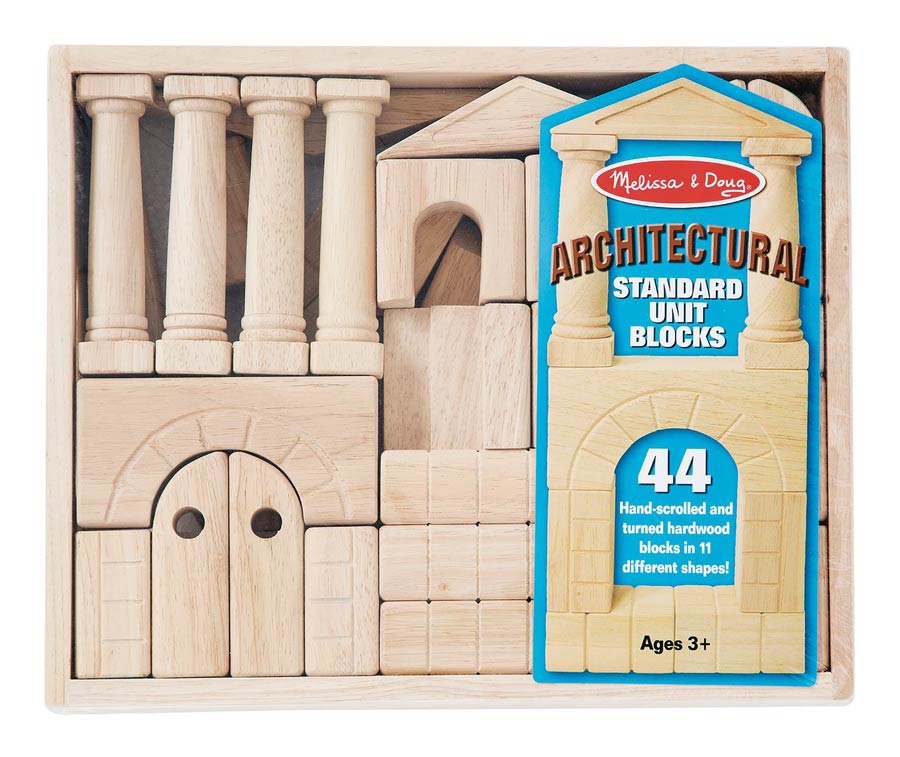 Melissa & Doug Architectural Standard Unit Blocks