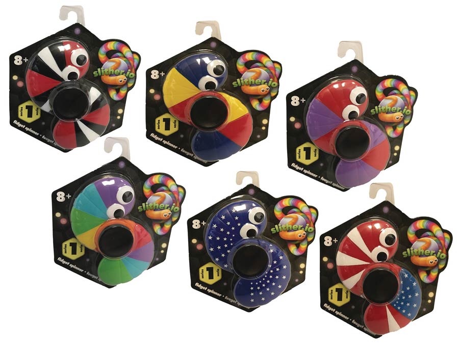 Slither.io Spinner 24-Piece Display