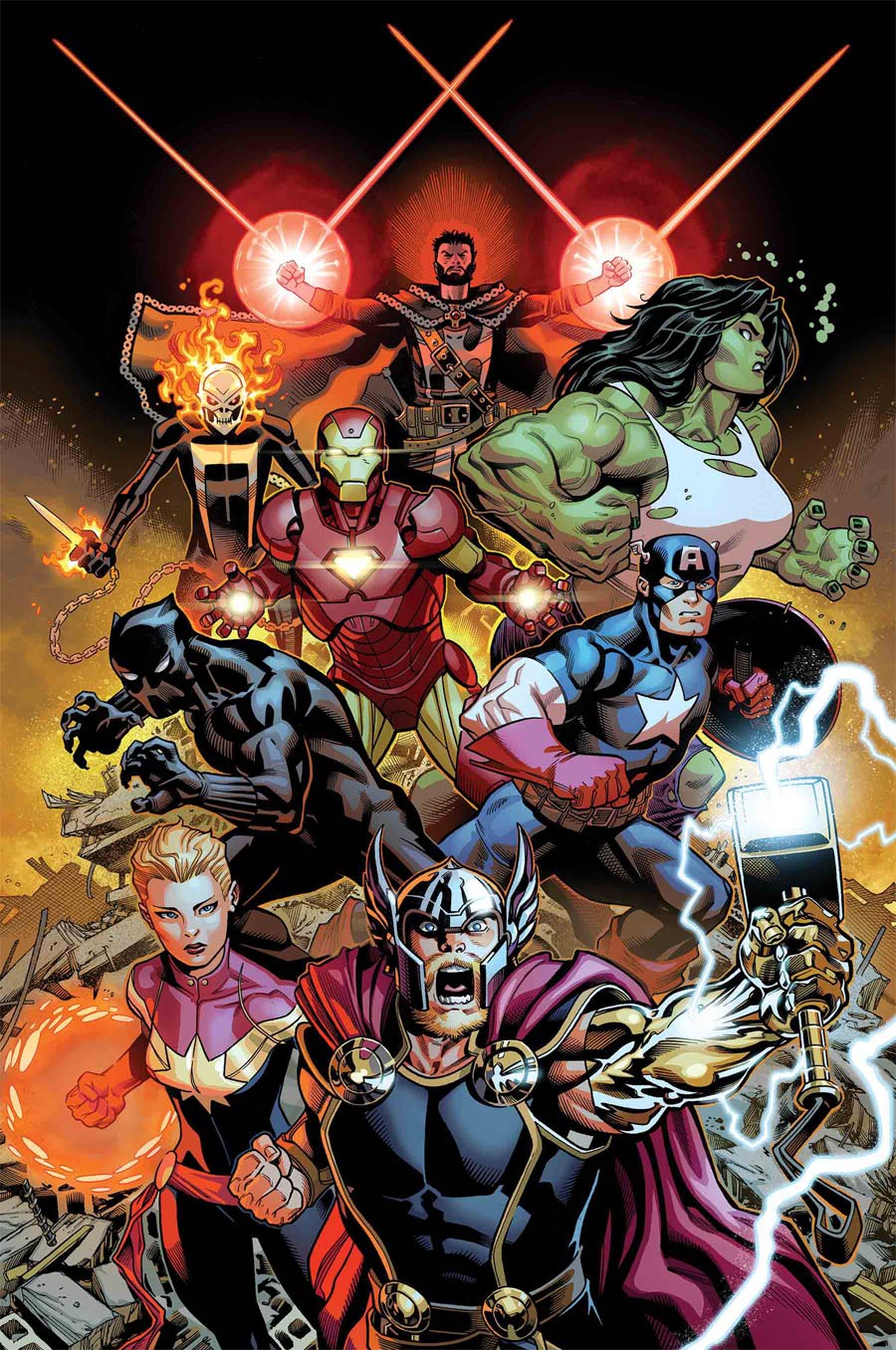 Avengers Vol 7 #1 By Ed McGuinness Poster