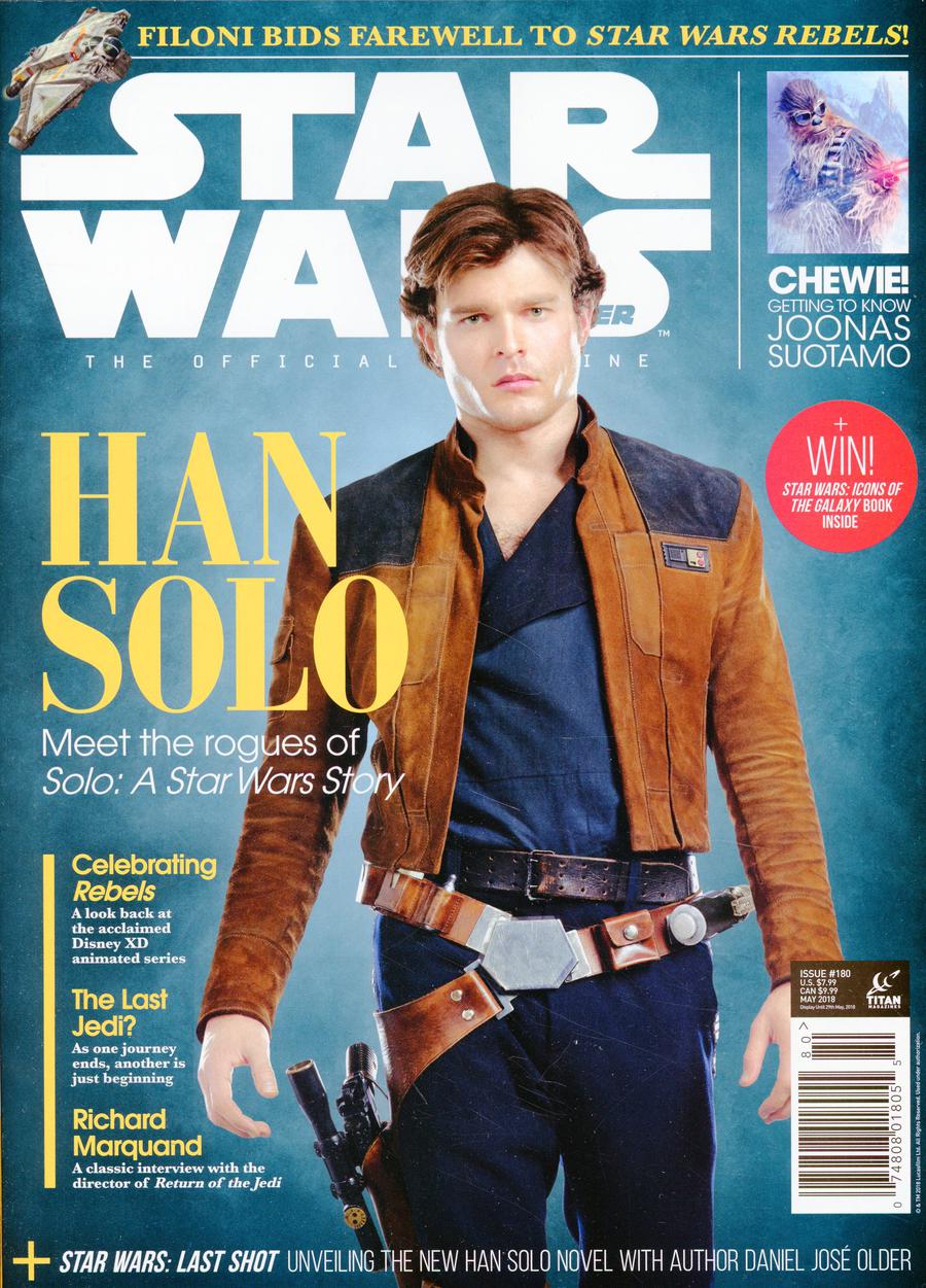 Star Wars Insider #180 May 2018 Newsstand Edition