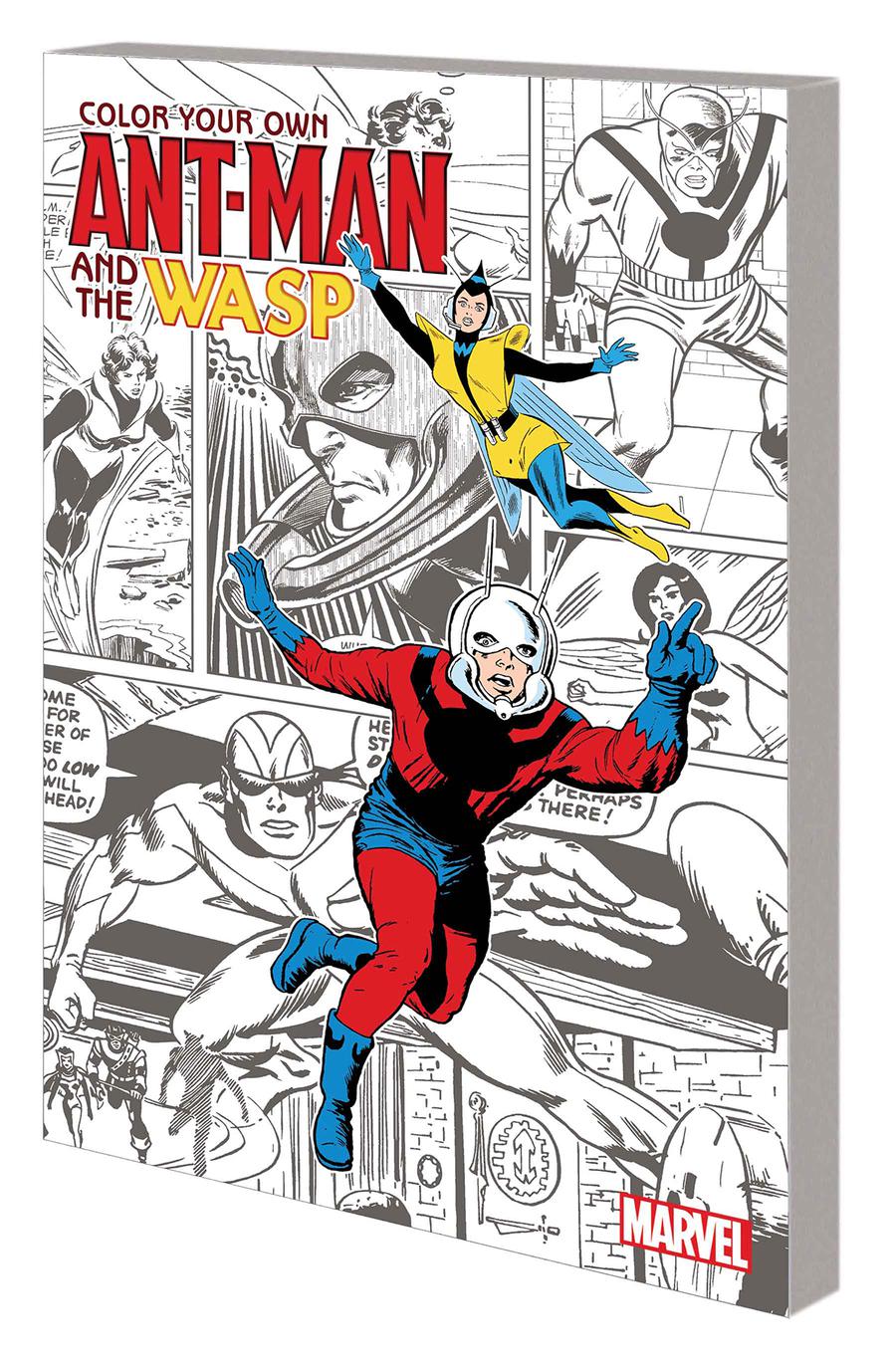 Color Your Own Ant-Man And The Wasp TP