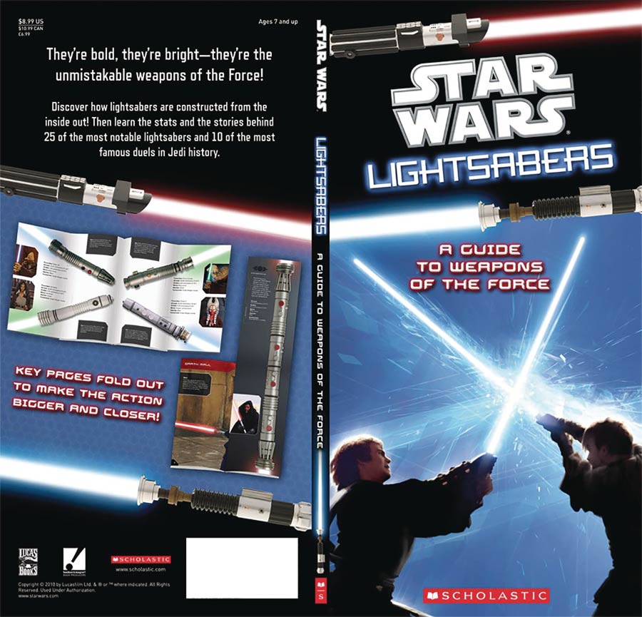 Star Wars Lightsabers A Guide To The Weapons Of The Force HC