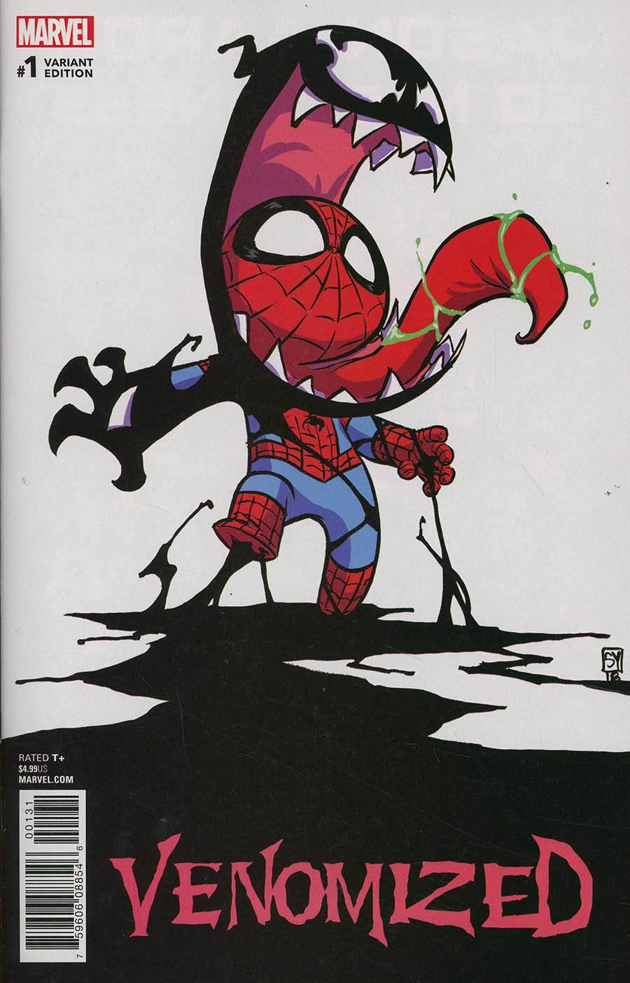 Venomized #1 Cover C Variant Skottie Young Cover