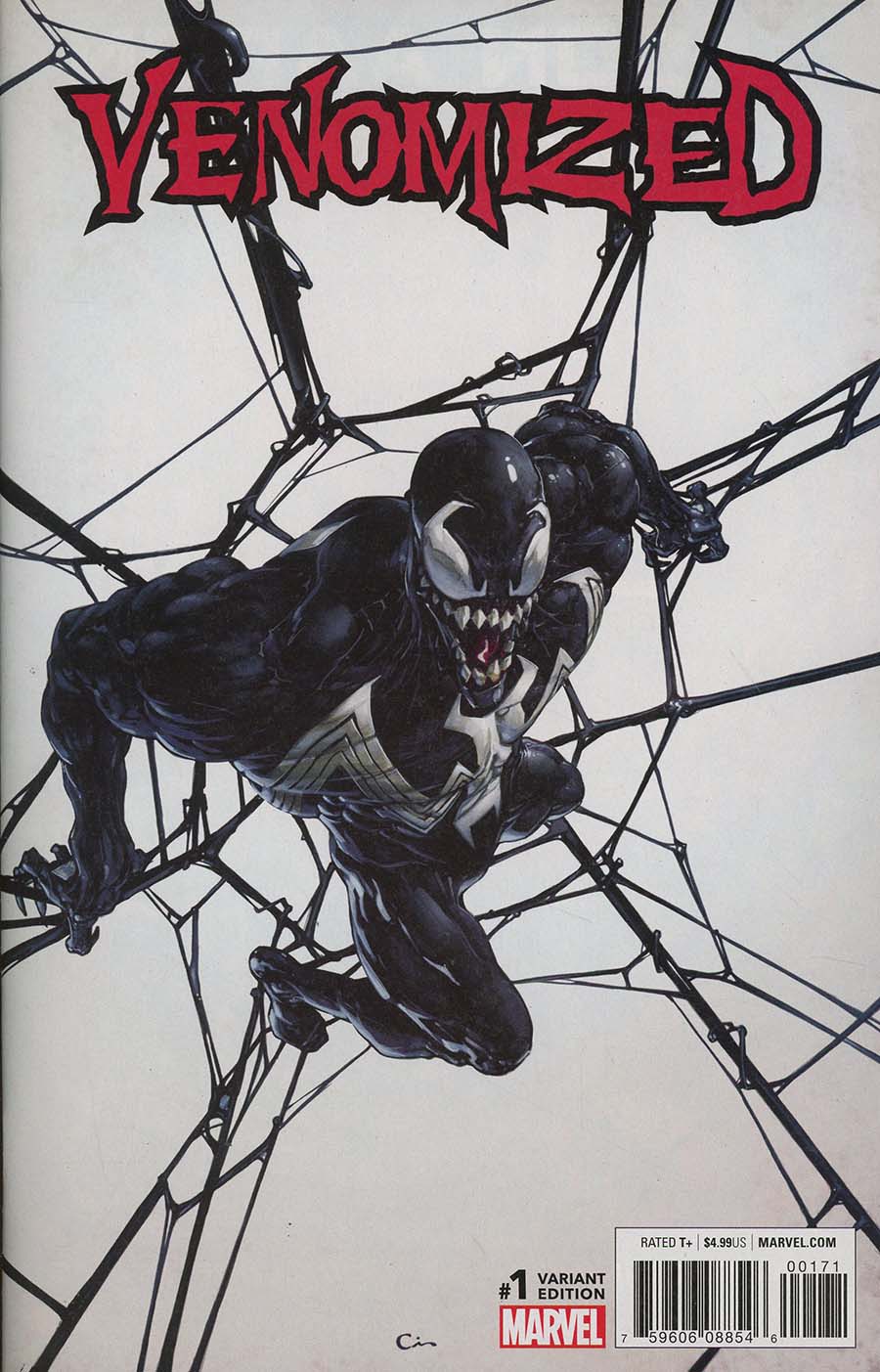 Venomized #1 Cover D Variant Clayton Crain Promo Cover