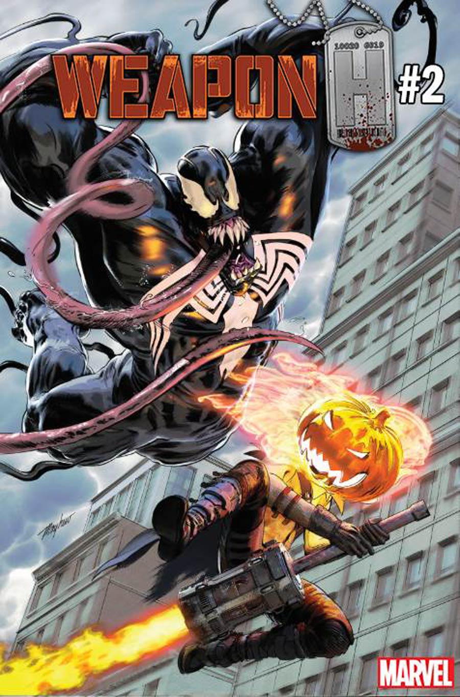Weapon H #2 Cover B Variant Mike Mayhew Venom 30th Anniversary Cover