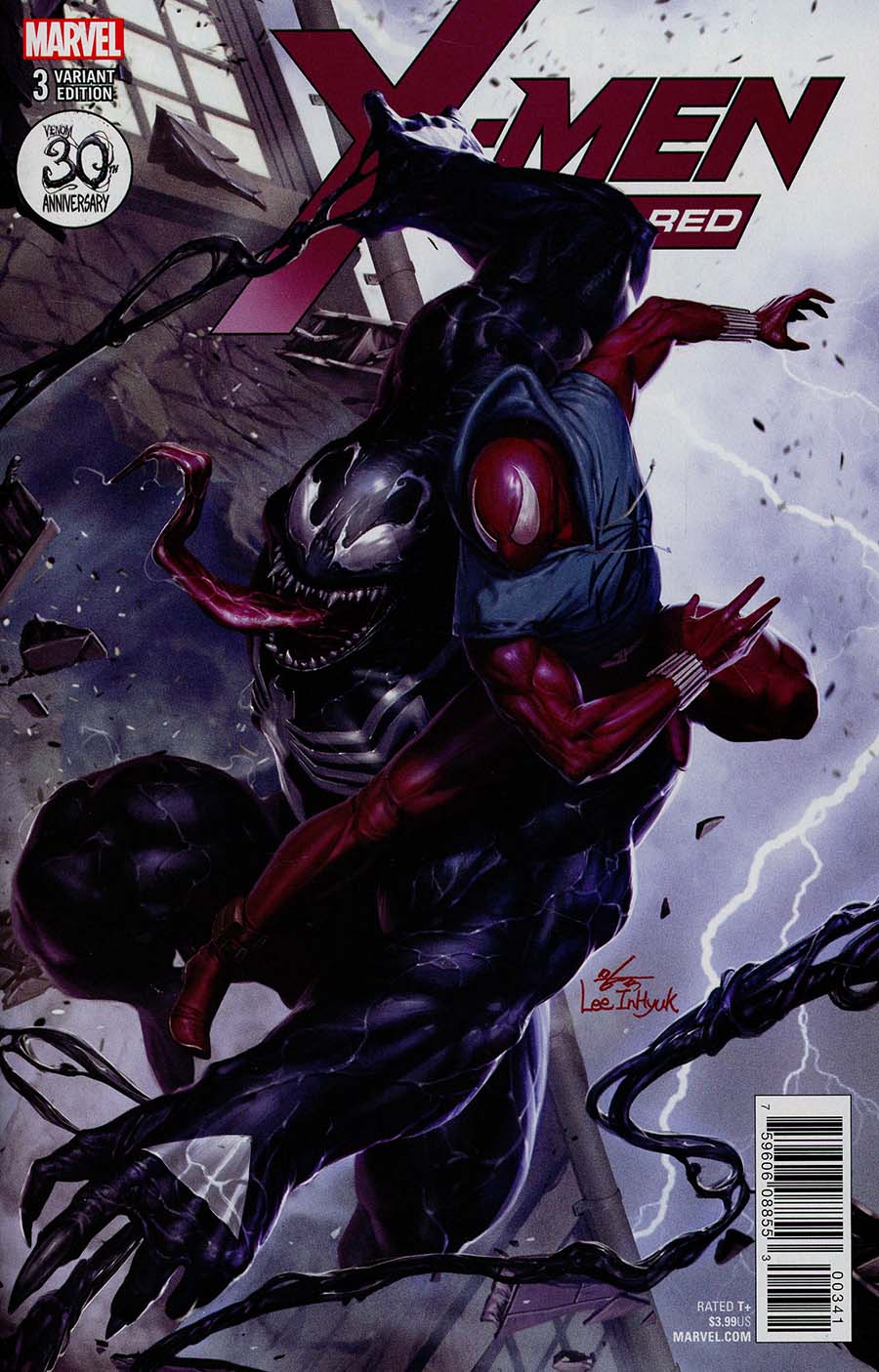 X-Men Red #3 Cover B Variant In-Hyuk Lee Venom 30th Anniversary Cover