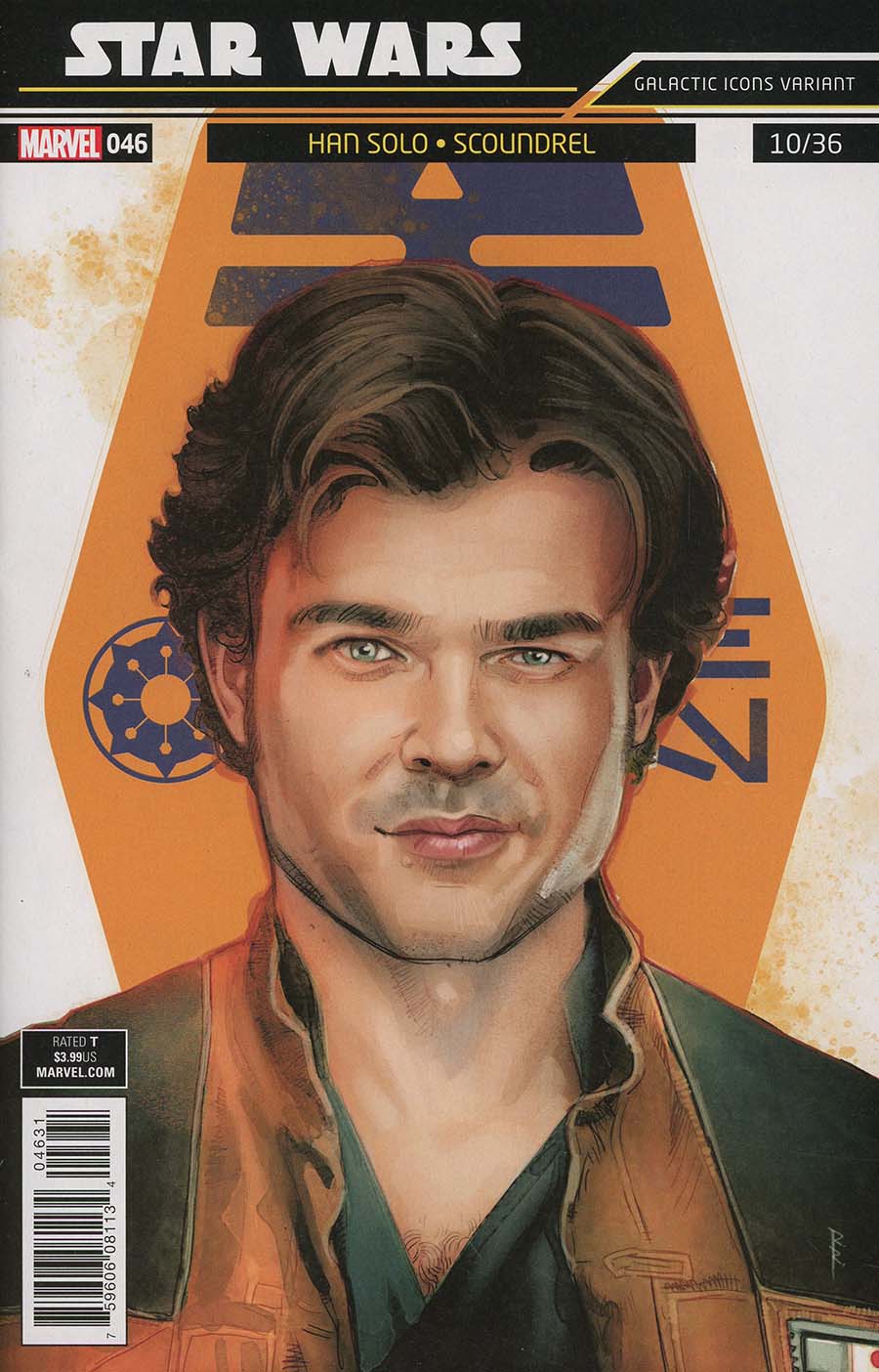 Star Wars Vol 4 #46 Cover C Variant Rod Reis Galactic Icon Cover