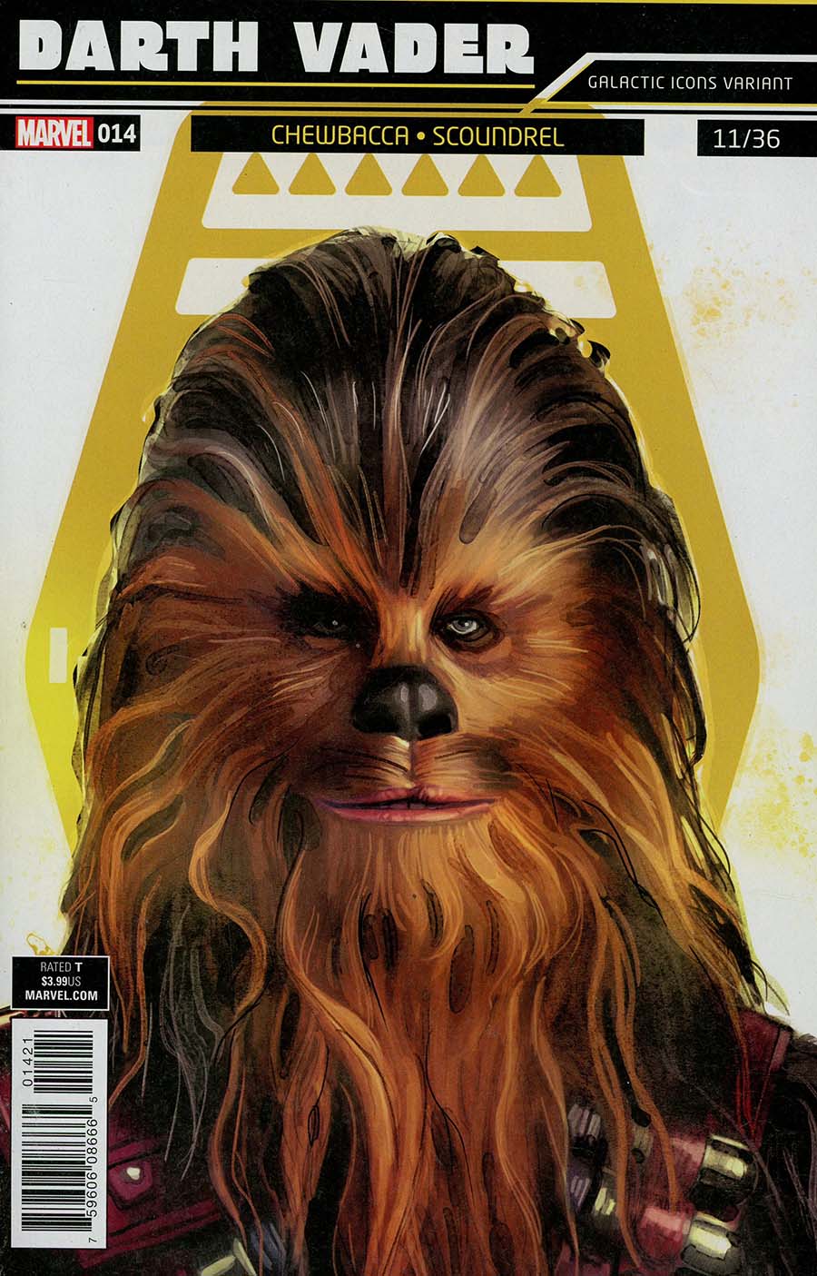 Darth Vader Vol 2 #14 Cover B Variant Rod Reis Galactic Icon Cover