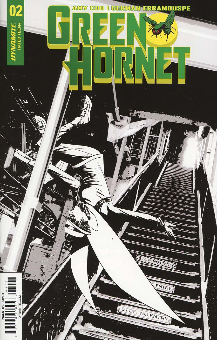 Green Hornet Vol 4 #2 Cover C Incentive Mike McKone Black & White Cover