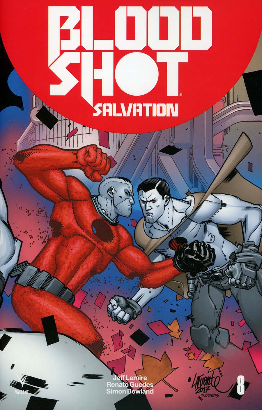 Bloodshot Salvation #8 Cover E Incentive David Lafuente Interlocking Variant Cover