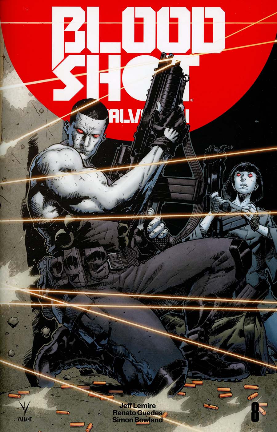 Bloodshot Salvation #8 Cover F Incentive Trevor Hairsine Bloodshot Icon Variant Cover