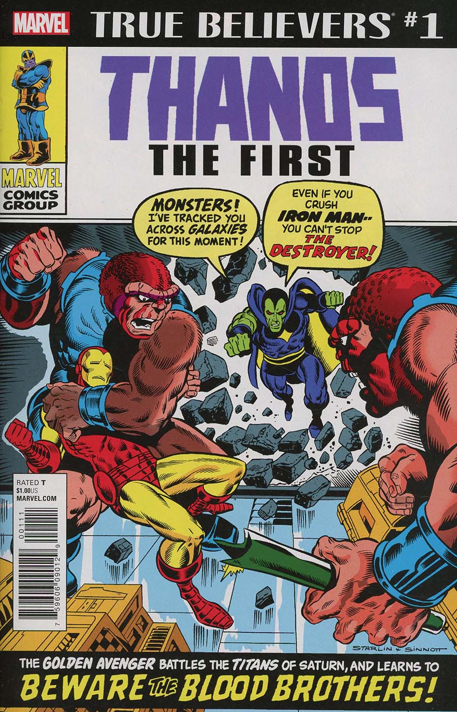 True Believers Thanos The First #1