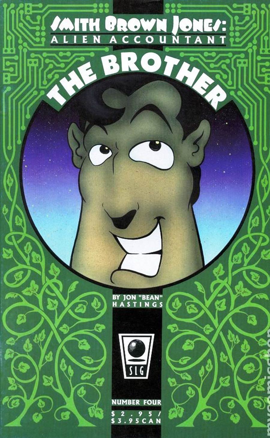 Smith Brown Jones Alien Accountant #4