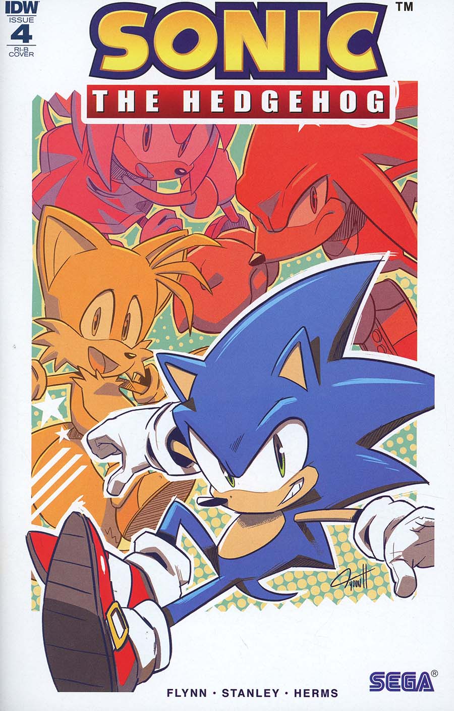 Sonic The Hedgehog Vol 3 #4 Cover D Incentive Tyson Hesse Variant Cover