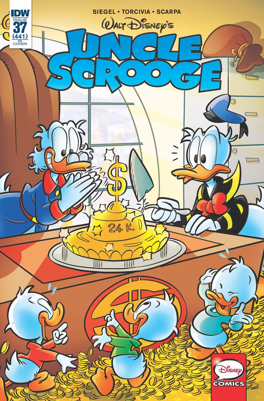 Uncle Scrooge Vol 2 #37 Cover C Incentive Andrea Freccero Variant Cover