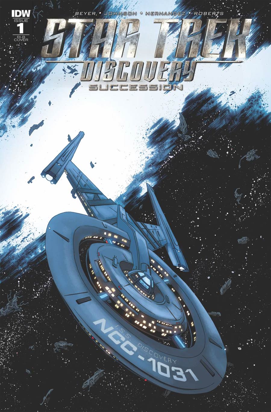 Star Trek Discovery Succession #1 Cover D Incentive Declan Shalvey & Jordie Bellaire Ships Of The Line Variant Cover