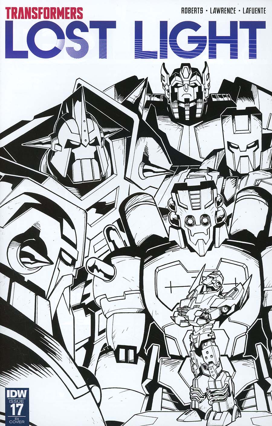 Transformers Lost Light #17 Cover C Incentive Jack Lawrence Variant Cover