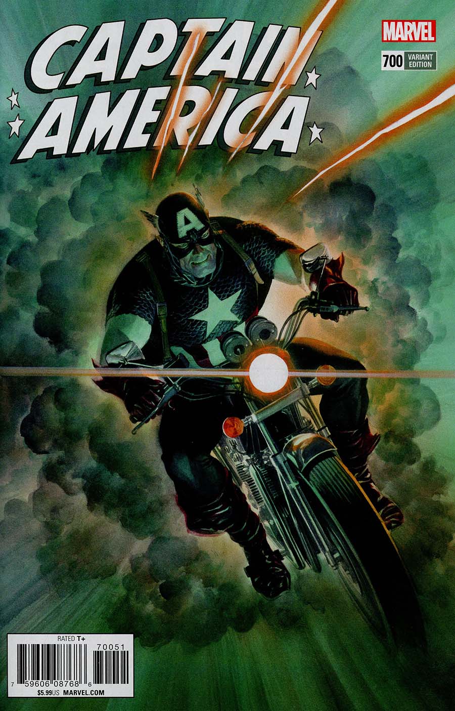 Captain America Vol 8 #700 Cover G Incentive Alex Ross Variant Cover