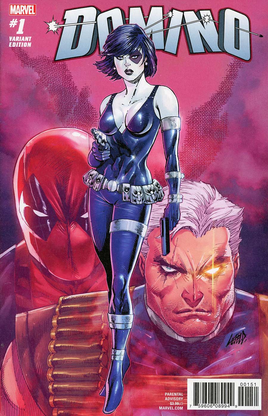Domino Vol 3 #1 Cover F Incentive Rob Liefeld Variant Cover