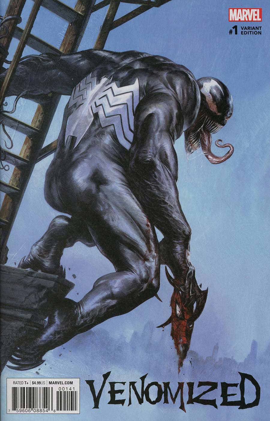 Venomized #1 Cover H Incentive Gabriele Dell Otto Ledge Variant Cover