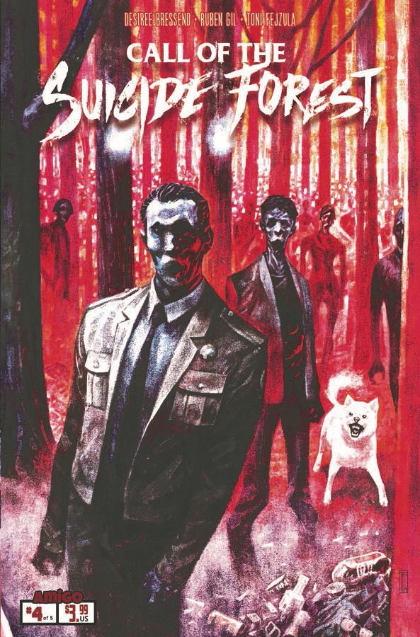 Call Of The Suicide Forest #4 Cover B Incentive Pasqual Ferry Variant Cover