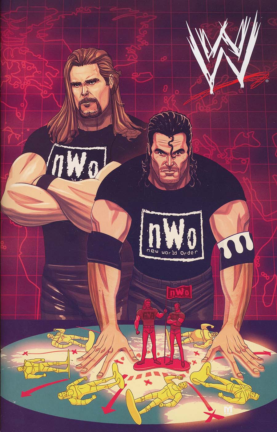 WWE Wrestlemania 2018 Special #1 Cover C Incentive Marco DAlfonso Virgin Variant Cover