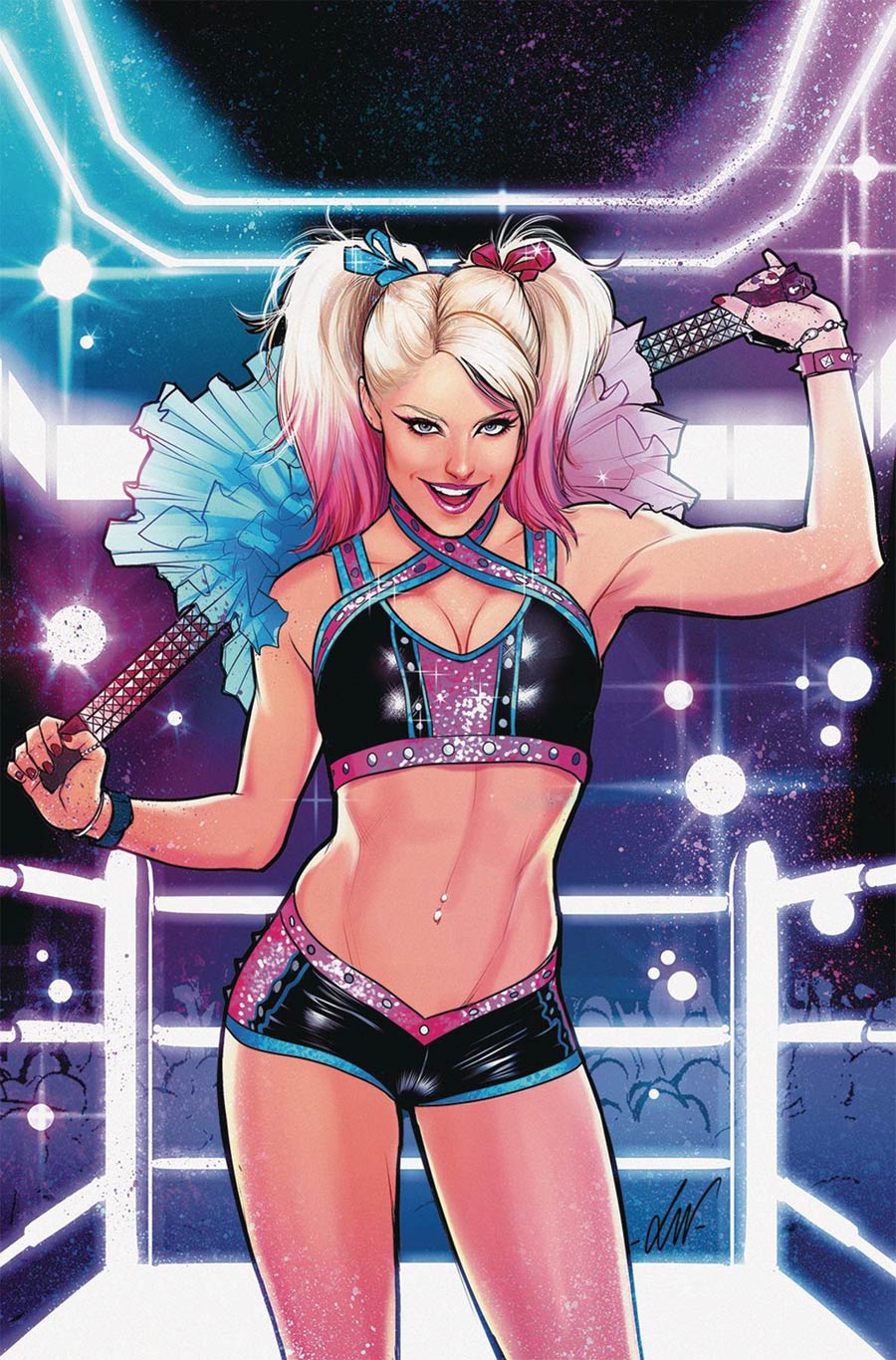 WWE #16 Cover D Incentive Lucas Werneck Virgin Variant Cover