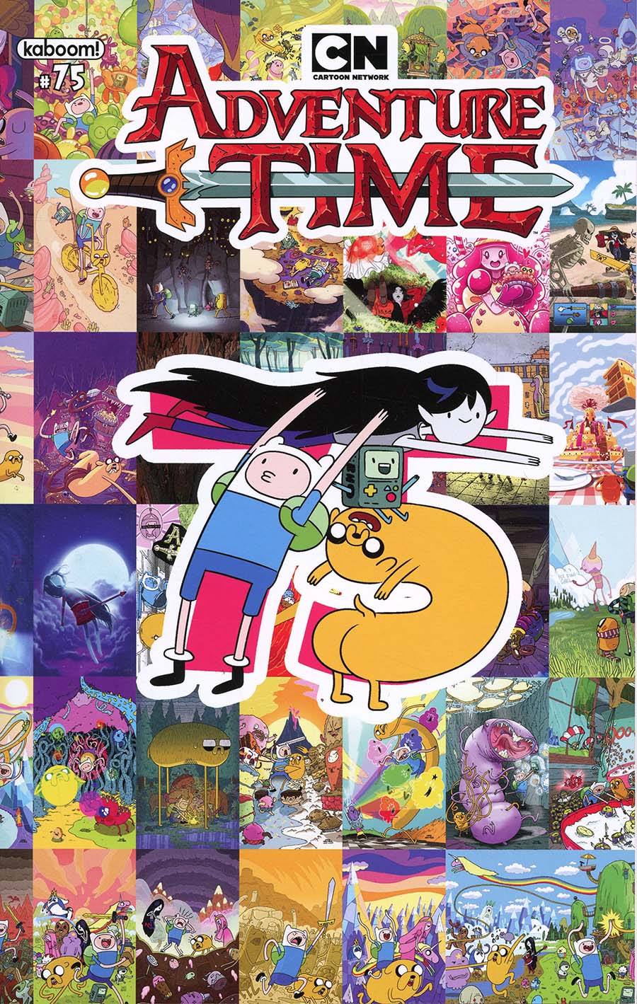 Adventure Time #75 Cover E Incentive Grace Park Celebration Wraparound Virgin Variant Cover