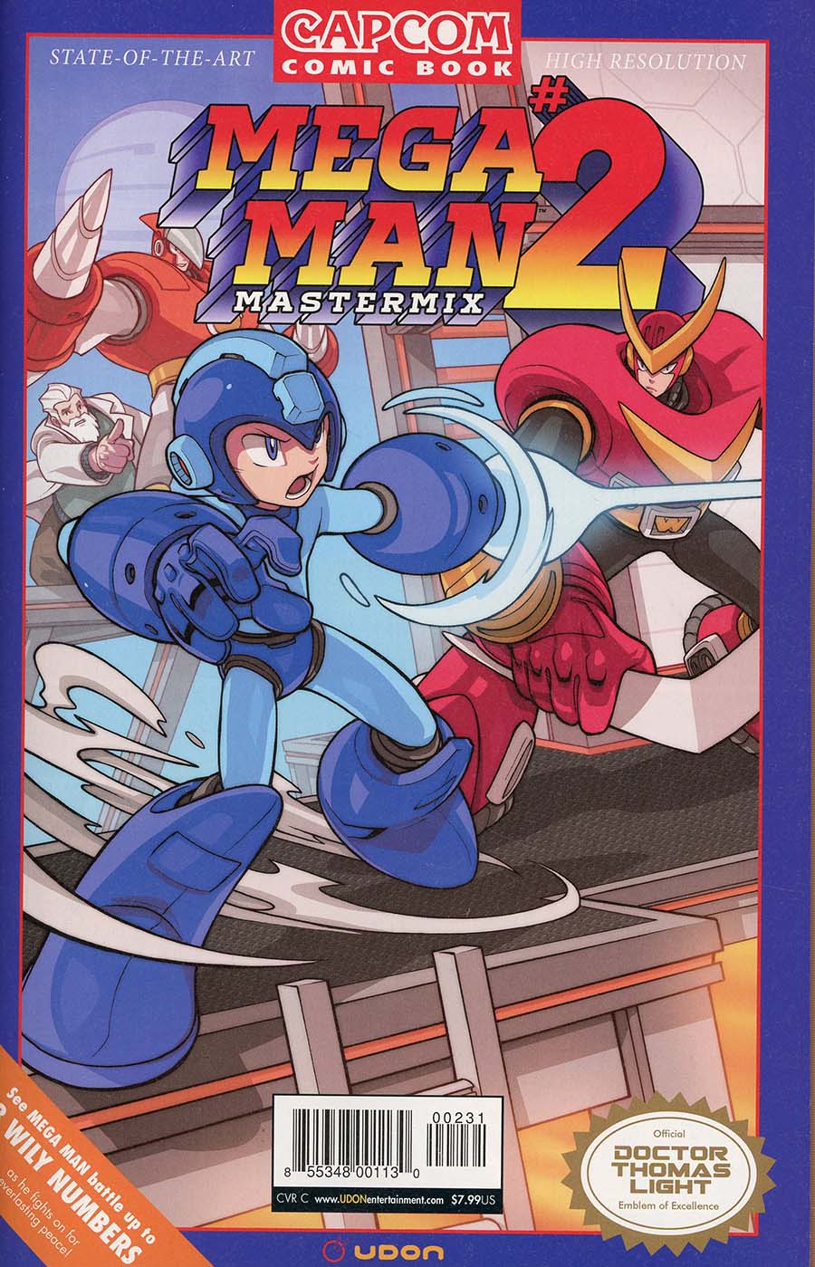 Mega Man Mastermix #2 Cover C Incentive Edwin Huang Variant Cover